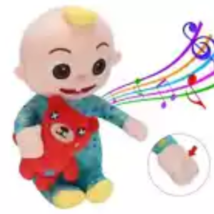 Cocomelon Musical JJ Bedtime Boo Boo Doll For Kids-Interactive learning jj doll